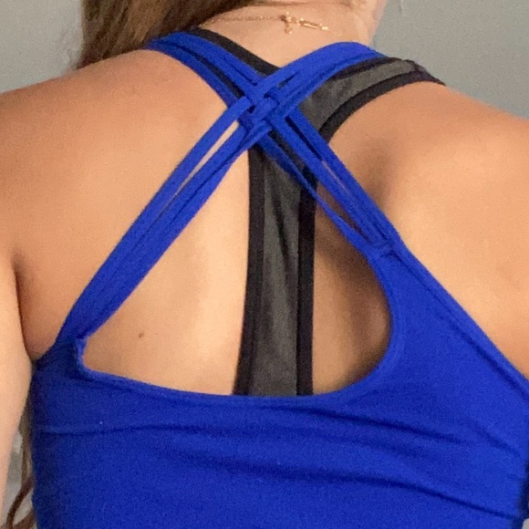 Royal blue tank top - Picture 2 of 2